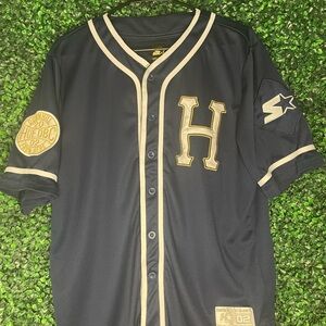 HUF x Starter Navy Baseball Jersey(Exclusive)